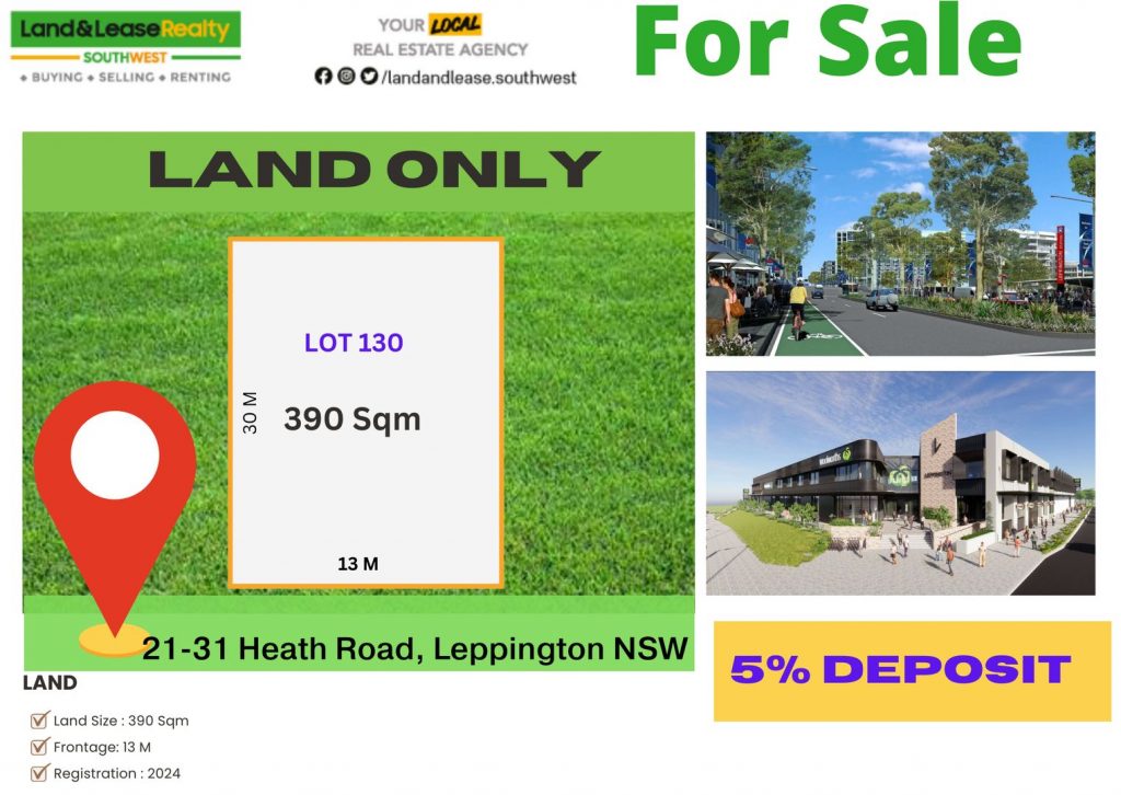 Lot 130/TBA Heath Road, Leppington NSW 2179